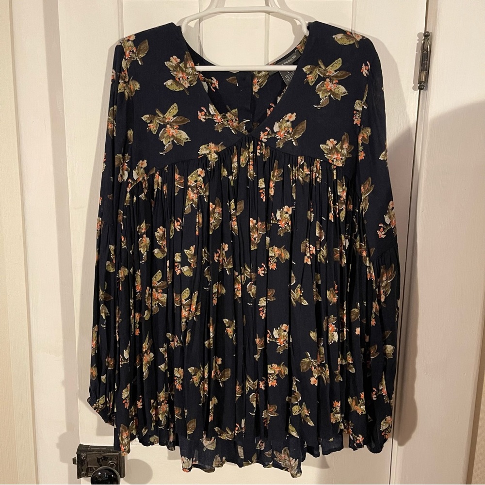 Flowy Floral Blouse